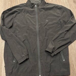Linksoul Charcoal Windbreaker Jacket